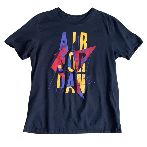 Men's 2015 Air Jordan 7 VII T-Shirt Stacked Large - Picture 1 of 6